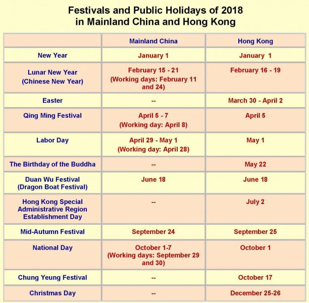 20171207_Festivals and public holidays of 2018 website img
